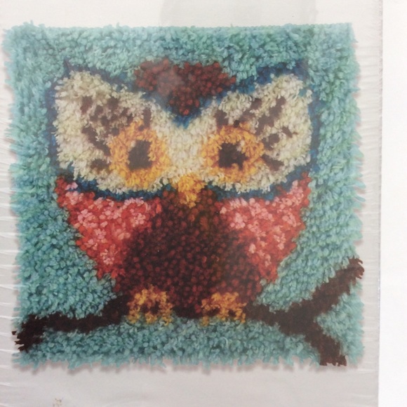 WonderArt Latch Hook Kit “Owl” 12x12 inch - Picture 6 of 6